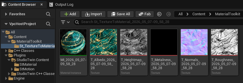 Material Results