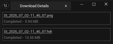 StudioTwin Download Details widget