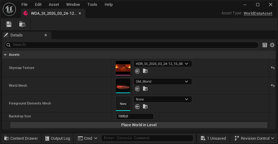 World Data Asset